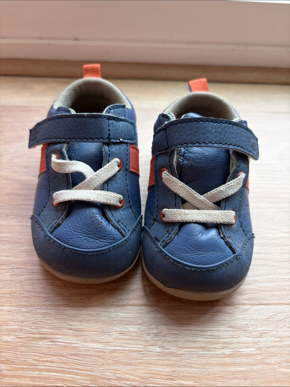 See Kai Run Conner mini navy/orange size 6